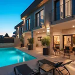 度假居 Extravagante Mit Sauna, Privatpool, Billard, Bbq