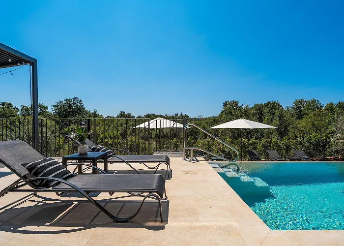 Extravagante Mit Sauna, Privatpool, Billard, Bbq Ferienhaus Poreč