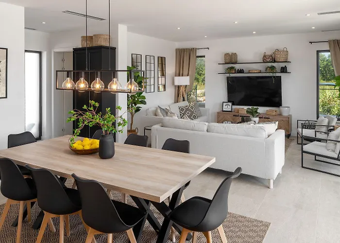 Ferienhaus Extravagante Mit Sauna, Privatpool, Billard, Bbq